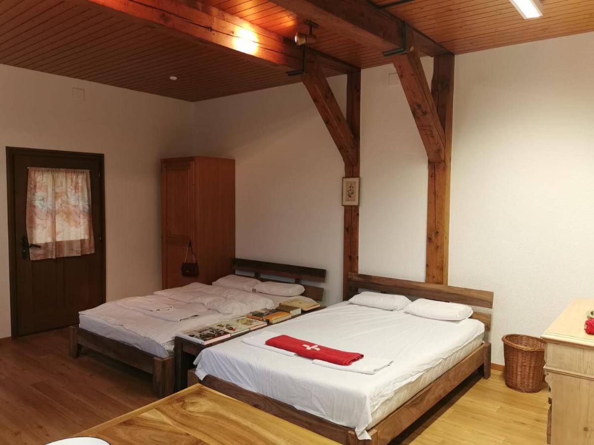 Simple Studio 36M2 In The Center Of Burgdorf Private Parking Small Bathroom Buitenkant foto